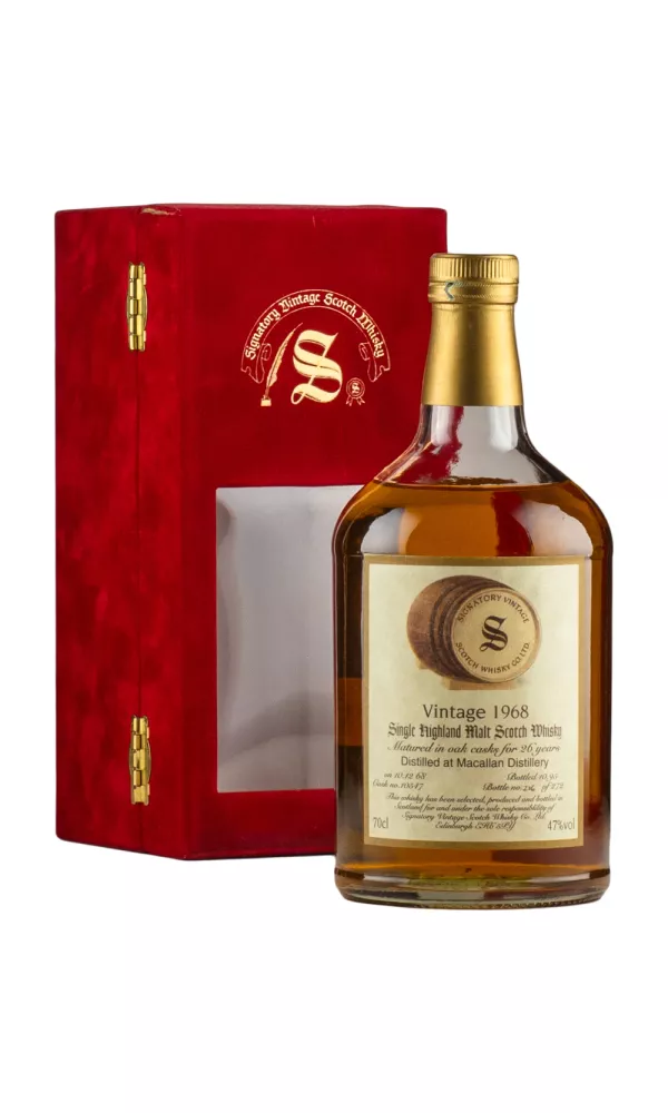 Macallan 26 Year Old Signatory Cask 10547 Macallan 26 Year Old Signatory Cask 10547