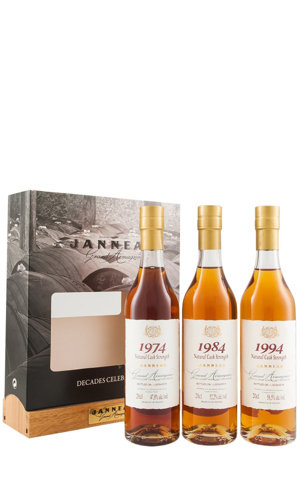 Janneau Decades Celebration Trilogy Pack 1974, 1984 & 1994