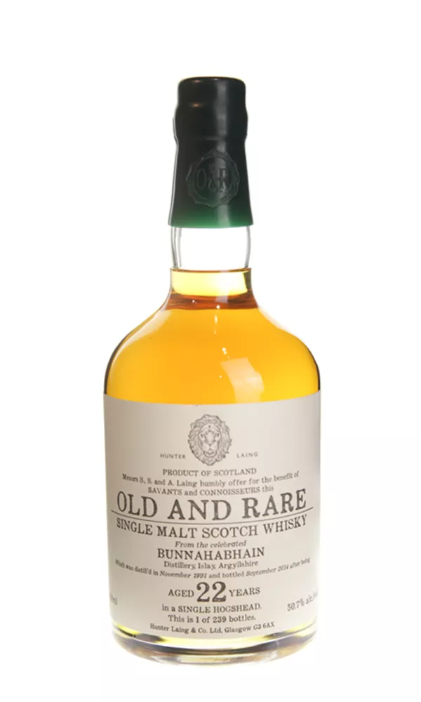Bunnahabhain 22 Year Old Old and Rare Bunnahabhain 22 Year Old Old and Rare