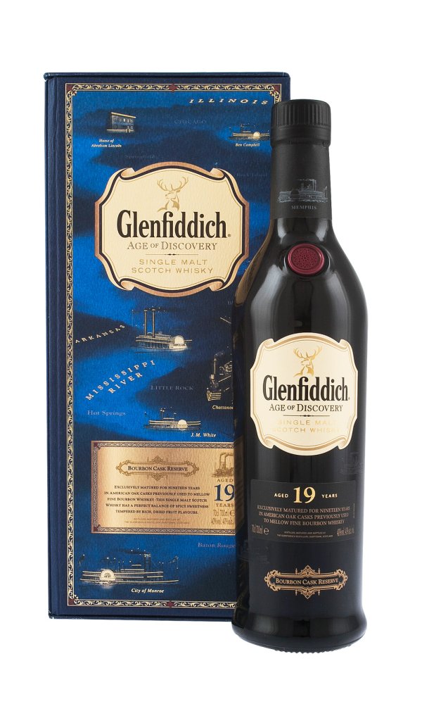 Glenfiddich 19 Year Old Age of Discovery Bourbon Cask