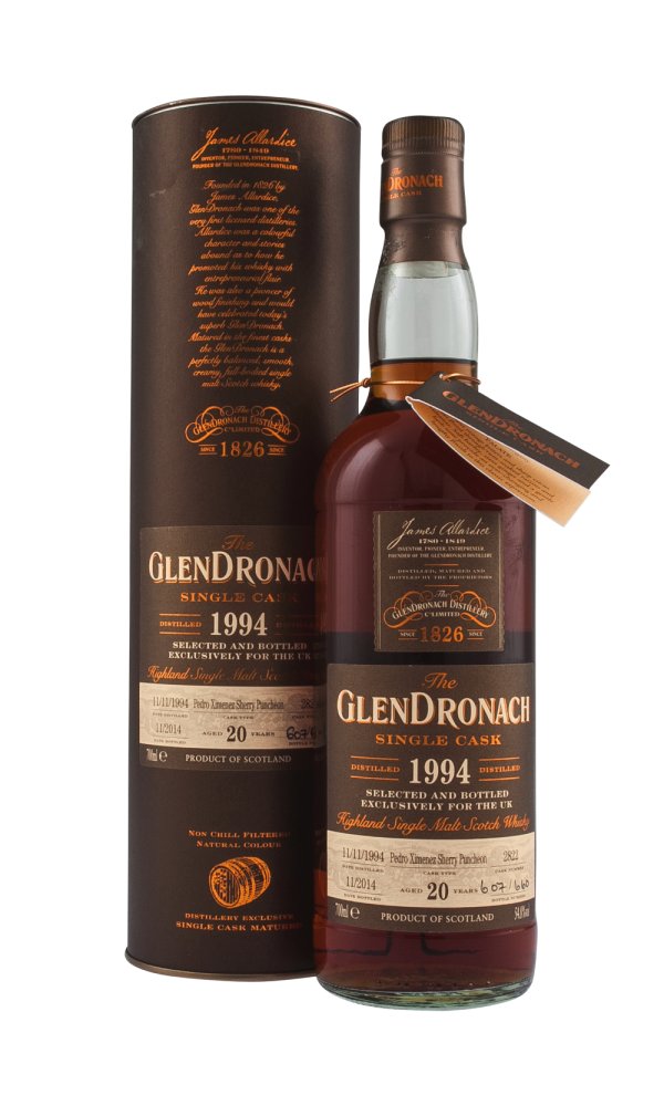 Glendronach 20 Year Old Cask 2822 UK Exclusive