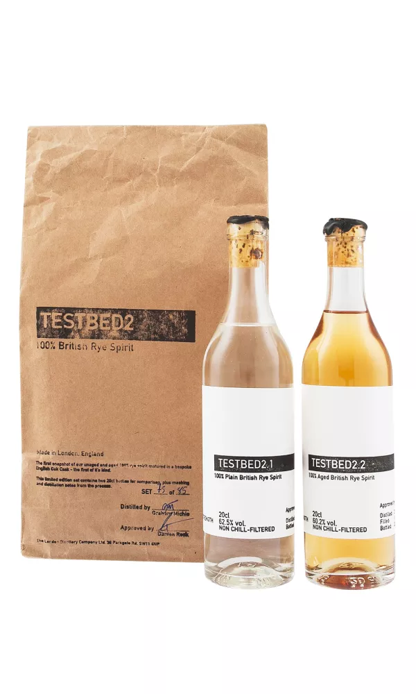 London Distillery Testbed 100% British Rye Duo London Distillery Testbed 100% British Rye Duo
