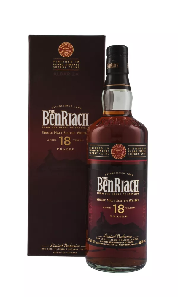 Benriach 18 Year Old Albariza Peated PX Finish Benriach 18 Year Old Albariza Peated PX Finish
