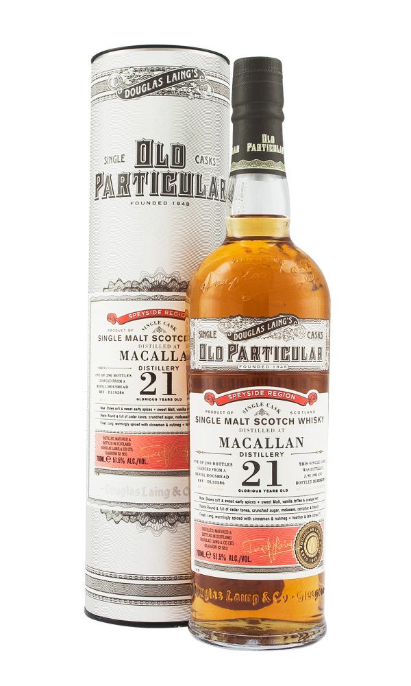 Macallan 21 Year Old Old Particular