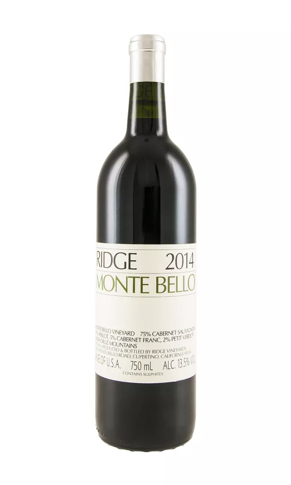 Ridge Monte Bello Cabernet Sauvignon Ridge Monte Bello Cabernet Sauvignon