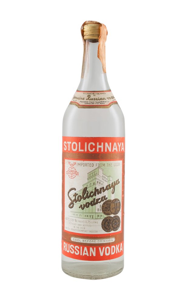 Stolichnaya Vodka c. 1970s 75cl