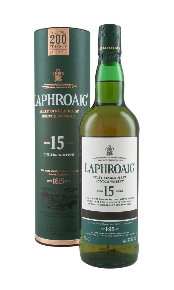 Laphroaig 15 Year Old 200th Anniversary Edition
