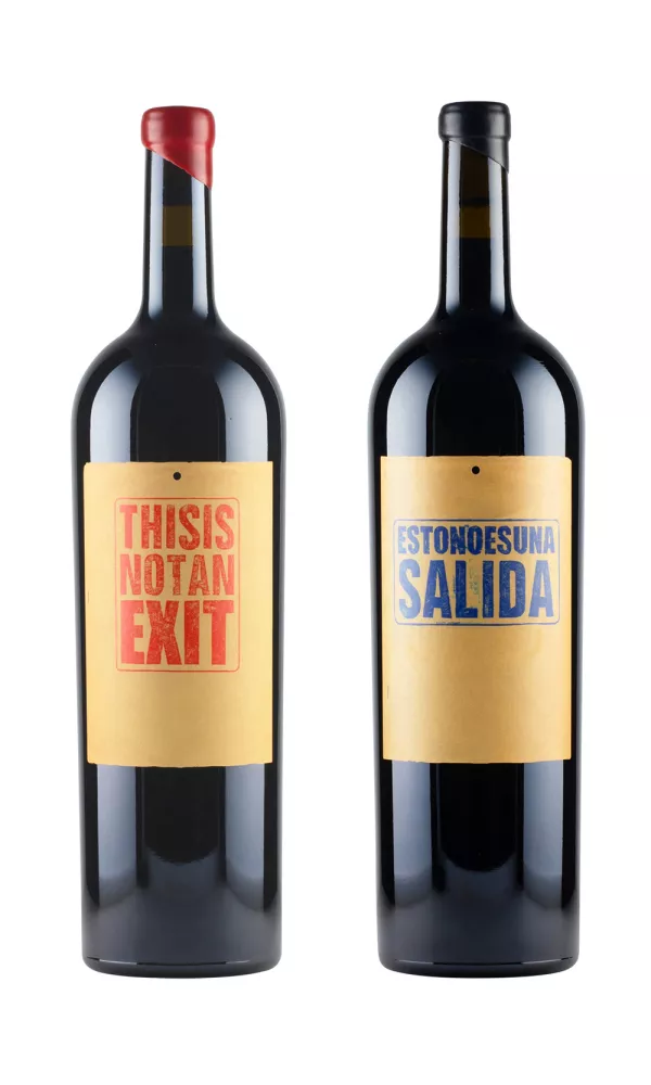 Sine Qua Non This Is Not An Exit 300cl Set (1 x Syrah, 1 x Grenache) Sine Qua Non This Is Not An Exit 300cl Set (1 x Syrah, 1 x Grenache)
