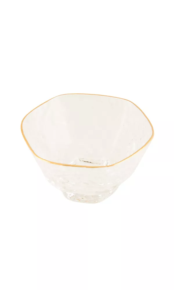 Gold Lined Crystal Sake Cup Gold Lined Crystal Sake Cup