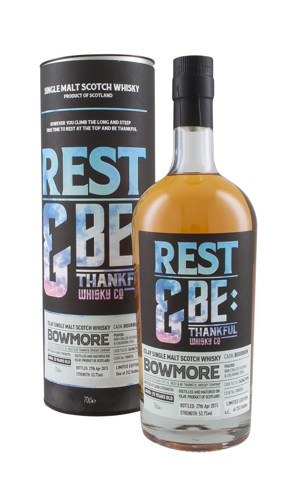 Bowmore 25 Year Old Rest & Be Thankful