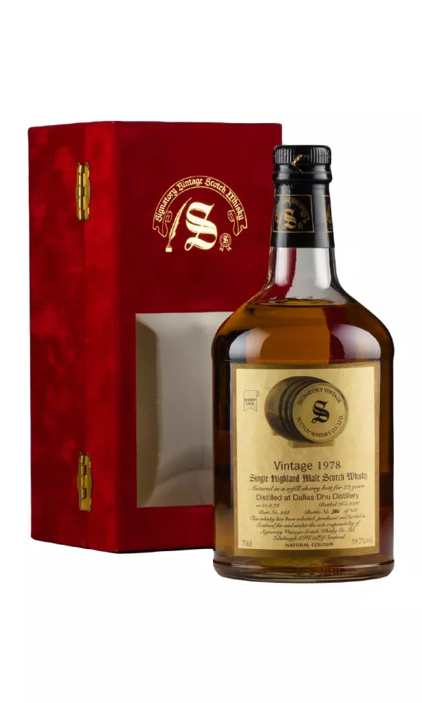 Dallas Dhu 22 Year Old Signatory Vintage Dallas Dhu 22 Year Old Signatory Vintage