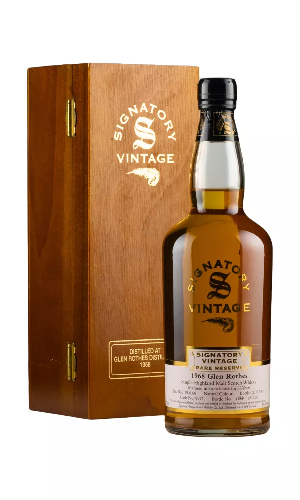 Glenrothes 32 Year Old Signatory Vintage Rare Reserve Glenrothes 32 Year Old Signatory Vintage Rare Reserve