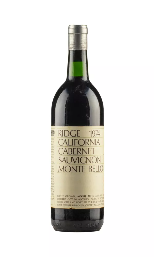 Ridge Monte Bello Cabernet Sauvignon
