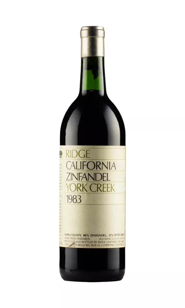 Ridge York Creek Zinfandel Ridge York Creek Zinfandel