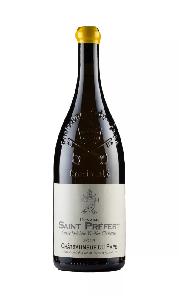 Chateauneuf du Pape Blanc Cuvee Speciale Vieilles Clairettes Saint Prefert Magnum Chateauneuf du Pape Blanc Cuvee Speciale Vieilles Clairettes Saint Prefert Magnum