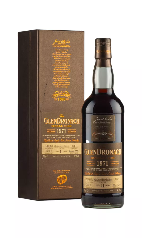 Glendronach 41 Year Old PX Cask 1247 Batch 6 Glendronach 41 Year Old PX Cask 1247 Batch 6