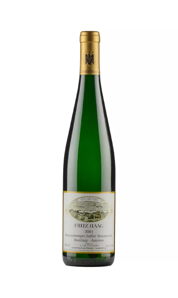 Fritz Haag Brauneberger Juffer Sonnenuhr Riesling Auslese Goldkapsel Fritz Haag Brauneberger Juffer Sonnenuhr Riesling Auslese Goldkapsel