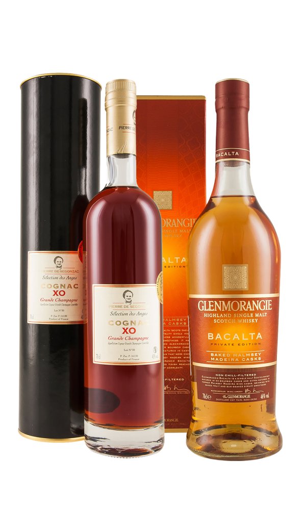 Father`s Day Whisky and Cognac Duo