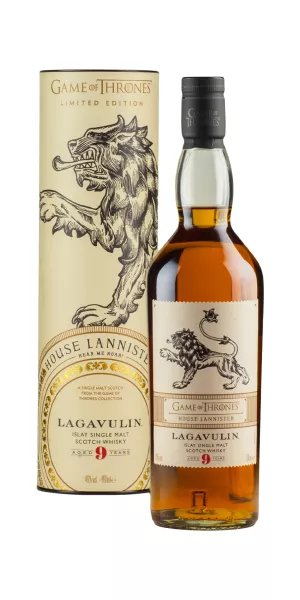 Lagavulin 9 Year Old House Lannister Game of Thrones