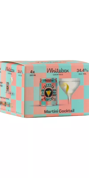 Whitebox Freezer Martini 4 x 10cl