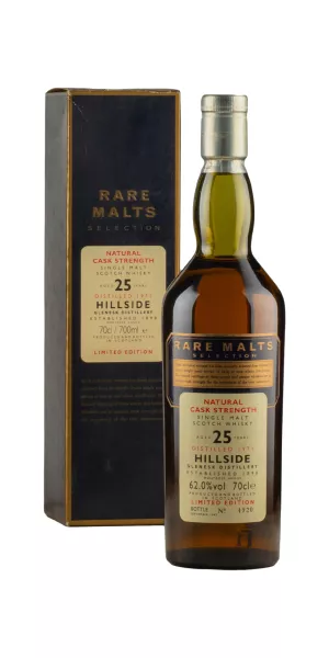 Hillside 25 Year Old Rare Malts