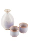 Hagi Purple Sake Set