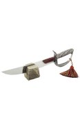 Champagne Sabre & Stone Stand
