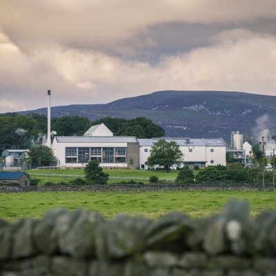 Clynelish distillery in the village of Brora