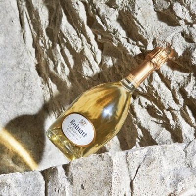 Ruinart blanc de blancs is made from 100% Chardonnay