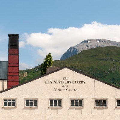 Ben Nevis is located in coastal Fort William in the West Highlands. The distillery was founded in 1825 by ‘Long’ John Macdonald and passed through family hands with considerable success until the end of the 19th century.