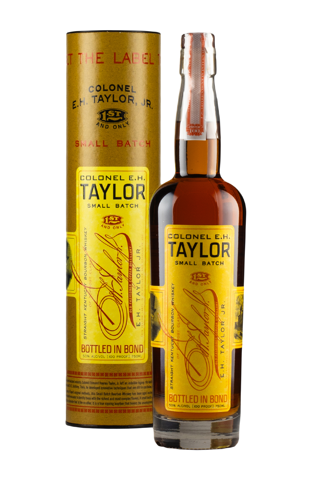 Colonel eh taylor small batch hedonism wines