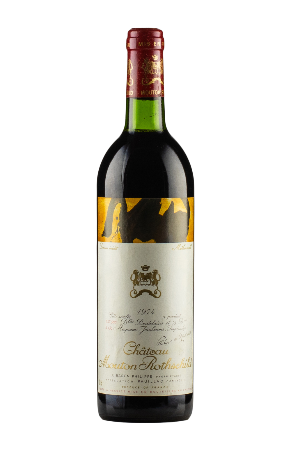 Mouton Rothschild 1974 | Hedonism Wines Mouton Rothschild 1974 | Hedonism Wines