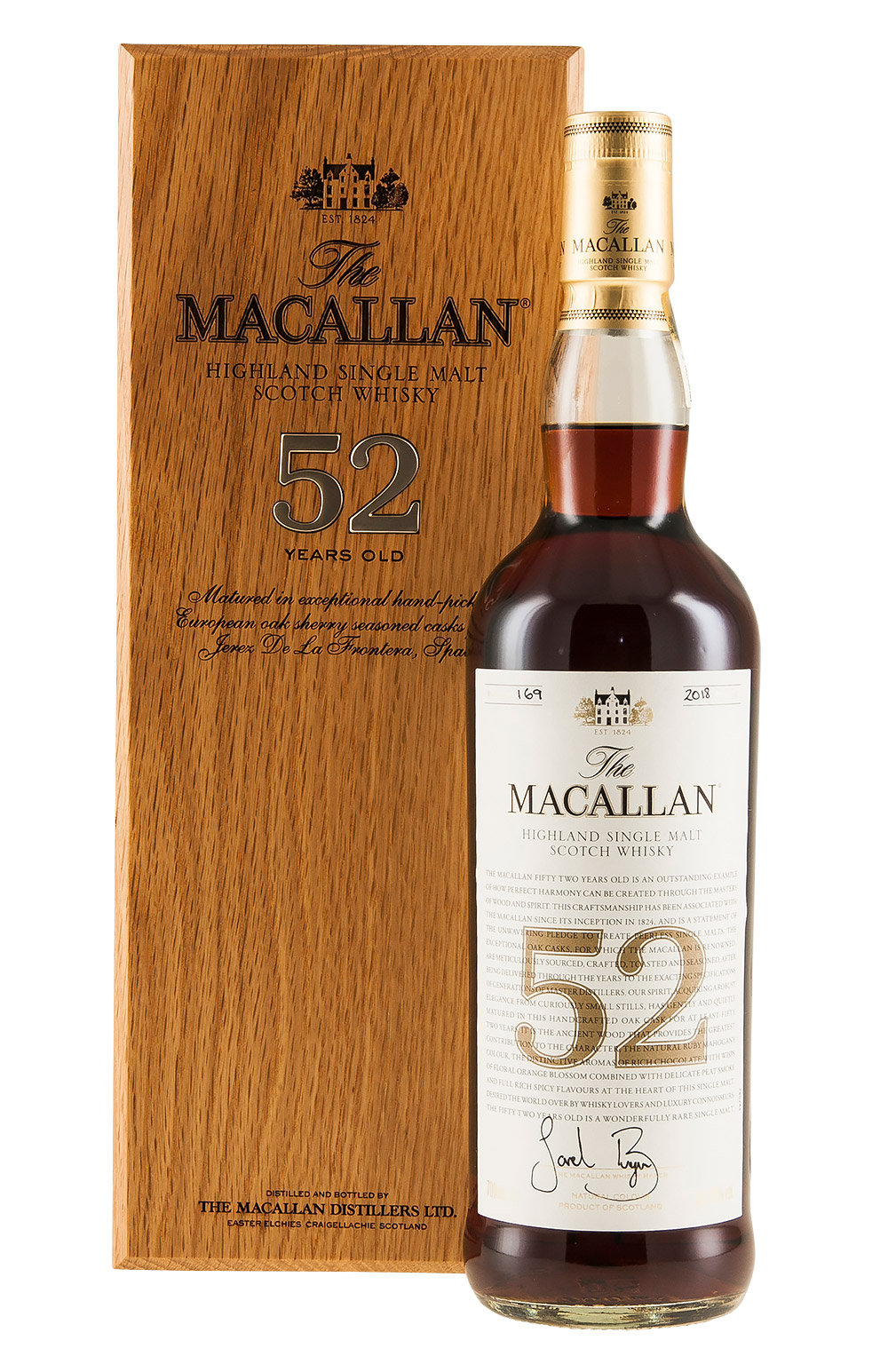 Macallan 52 Year Old 2018 Release Whisky Hedonism Wines