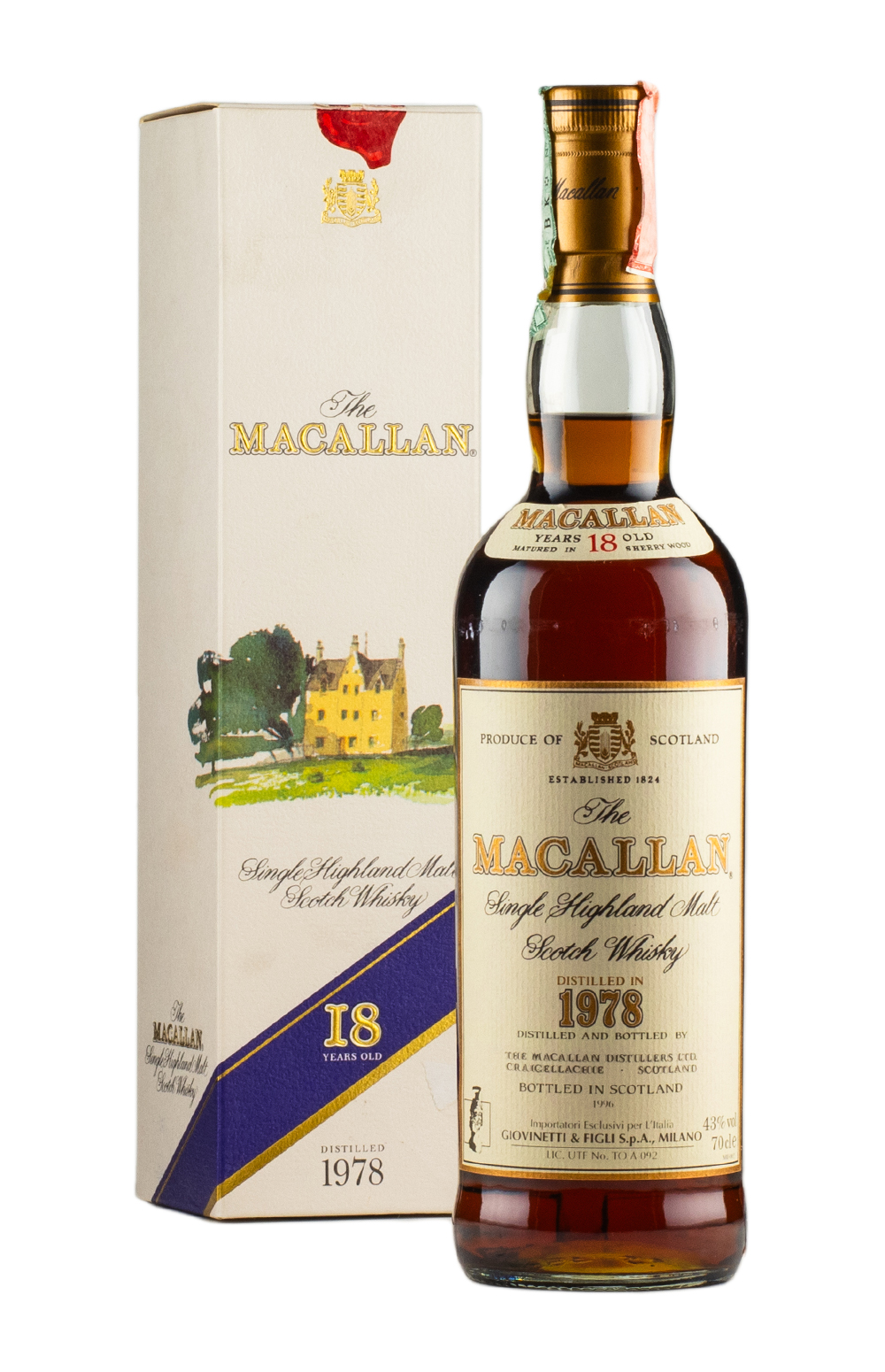 【メール便送料無料対応可】 Macallan 18 Year Old 1978 | Hedonism Wines ウイスキー